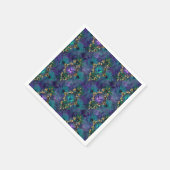 Pfau und Buttefllies Hochzeitslieferungen Napkins Serviette (Ecke)