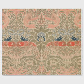 Pfau und Drache (1878) von William Morris Geschenkpapier (Flach)