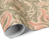 Pfau und Drache (1878) von William Morris Geschenkpapier (Rolleneckpunkt)