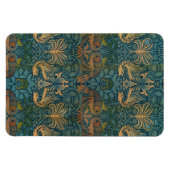 Pfau und Drache, 1878 von William Morris Magnet (Horizontal)