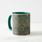 Pfau und Drache durch William Morris Tasse (Vorderseite Links)