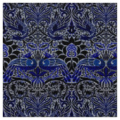 Pfau-und Drache-Gewebe Stoff (Nahaufnahme)