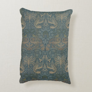 Pfau und Drache von William Morris Dekokissen