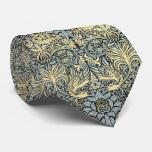 Pfau und Drache von William Morris Krawatte