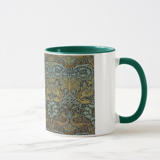 Pfau und Drache von William Morris Tasse (Rechts)