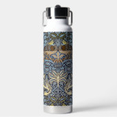 Pfau und Drache, William Morris Trinkflasche (Vorderseite)