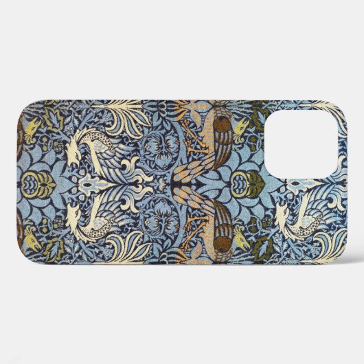 Pfau und Dragon, William Morris Case-Mate iPhone Hülle (Rückseite (Horizontal))