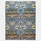 Pfau und Dragon, William Morris Fleecedecke (Vorderseite)