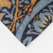 Pfau und Dragon, William Morris Fleecedecke (Ecke)