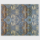 Pfau und Dragon, William Morris Geschenkpapier (Flach)