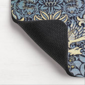 Pfau und Dragon, William Morris Mousepad (Ecke)