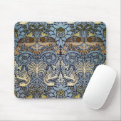 Pfau und Dragon, William Morris Mousepad (Mit Mouse)