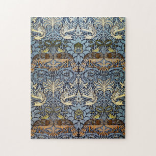 Pfau und Dragon, William Morris Puzzle