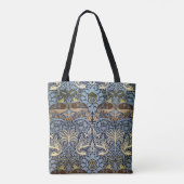Pfau und Dragon, William Morris Tasche (Rückseite)