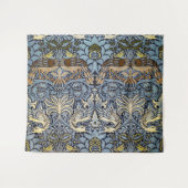 Pfau und Dragon, William Morris Wandteppich (Vorderseite (Horizontal))