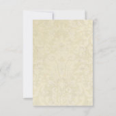 Pfau- und Federn Formwerkzeuge zum Falten von Zelt Einladung (Rückseite)