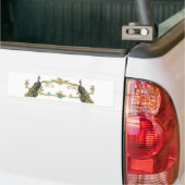 Pfau- und Goldgewächse Autoaufkleber (Auf Lkw)