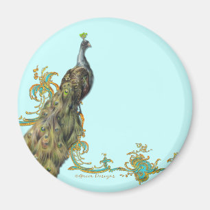 Pfau- und Goldgewächse Magnet