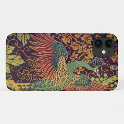 Pfau und Viktorianischer Kakhahn Case-Mate iPhone Hülle (Rückseite (Horizontal))