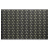 Pfau versieht Schwarzes mit Federn Stoff (Yard (91,4 cm))