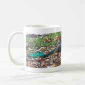 Pfau-Vogel-Feder-Tier-Tiere Kaffeetasse (Links)