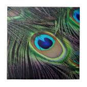 Pfau-Vogel-Pfau Fliese (Vorderseite)