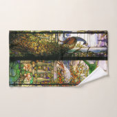 Pfau-Vogel plappert Blumenaviary-Bad-Tuch-Set nach Badhandtuch Set (Handtuch)