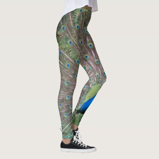 Pfau von Hawaii Leggings (Rechts)