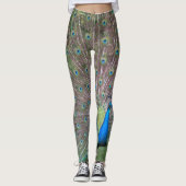 Pfau von Hawaii Leggings (Vorderseite)