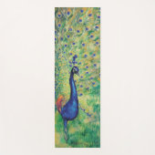 Pfau - Yogamat, Fitness, Sport Yogamatte (Vorderseite)