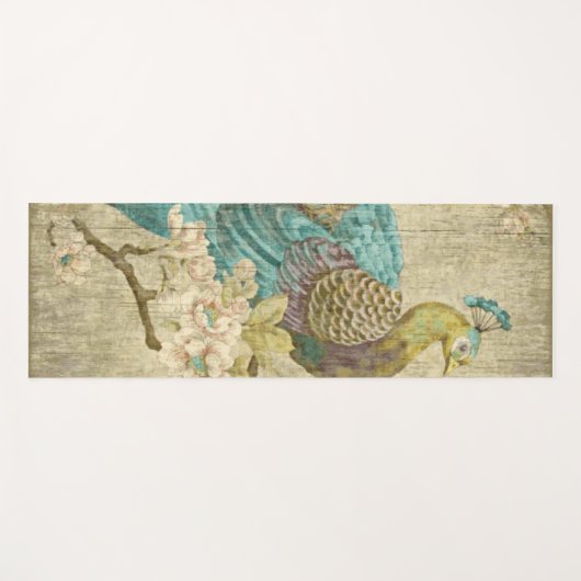 Pfau - Yogamat Yogamatte (Vorderseite (Horizontal))