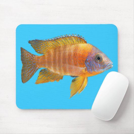 PfauCichlid Mousepad (Mit Mouse)