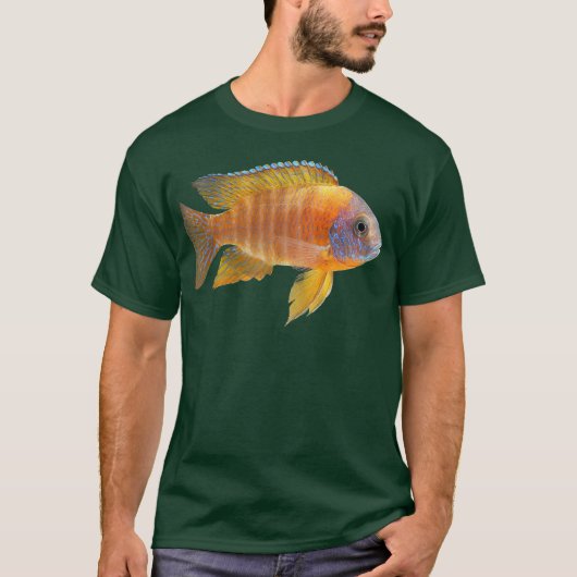 PfauCichlid T-Shirt (Vorderseite)