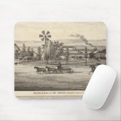 Pfaue, Willow Glen Mousepad (Mit Mouse)