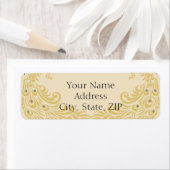 Pfauen Elegance Rücksendeadresse zum Jahrestag (Insitu)