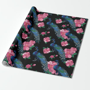 Pfauen-Geschenkpapier Geschenkpapier