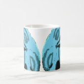 Pfauen-Kaffeetasse Kaffeetasse (Mittel)
