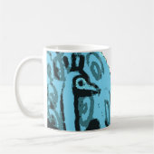 Pfauen-Kaffeetasse Kaffeetasse (Links)