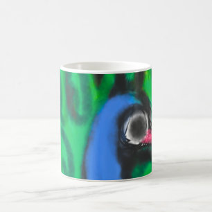 Pfauen-Kaffeetasse Kaffeetasse
