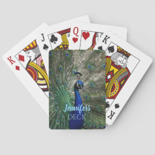 Pfauen-Klassiker-Geschenkspielkarten Spielkarten