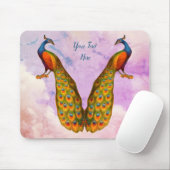 Pfauen Personalisiert Mousepad (Mit Mouse)