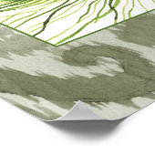 Pfauenaugen Poster (Ecke)