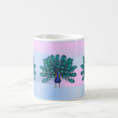 Pfauenblauer Becher Kaffeetasse (Mittel)