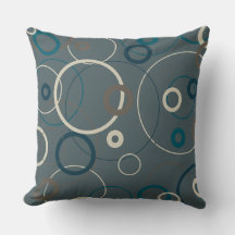 Pfauenblauer und grauer Kreislauf