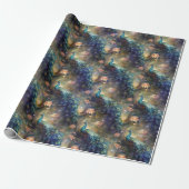Pfauenblume Geschenkpapier (Ungerollt)