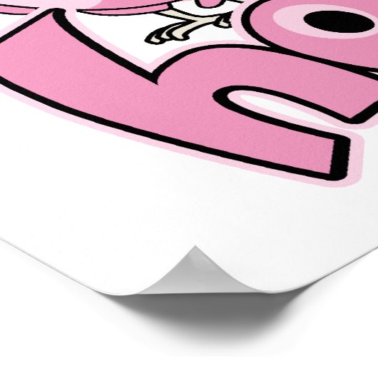 Pfauenbrustkrebs Poster (Ecke)