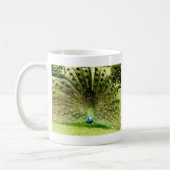 Pfauendarstellungsfarben Kaffeetasse (Links)