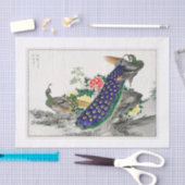 Pfauendekutationspapier Seidenpapier (Handwerk)