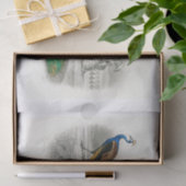 Pfauendekutationspapier Seidenpapier (Geschenk)