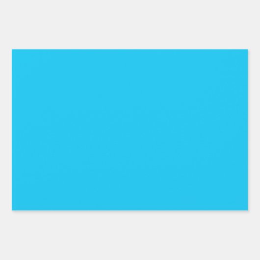 Pfauenfarbe Geschenkpapier Set (Vorderseite 3)